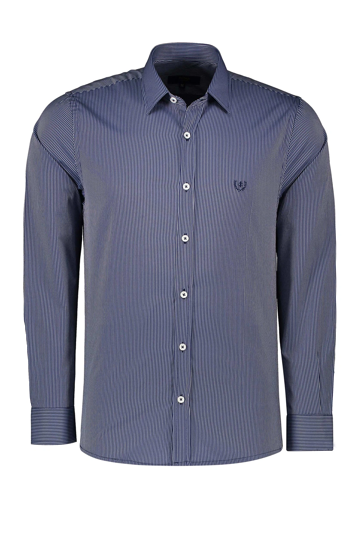 پیراهن آستین بلند رگولار مردانه ، پیراهن یقه برگردانه از برند پاتن جامه ارسال رایگان. 