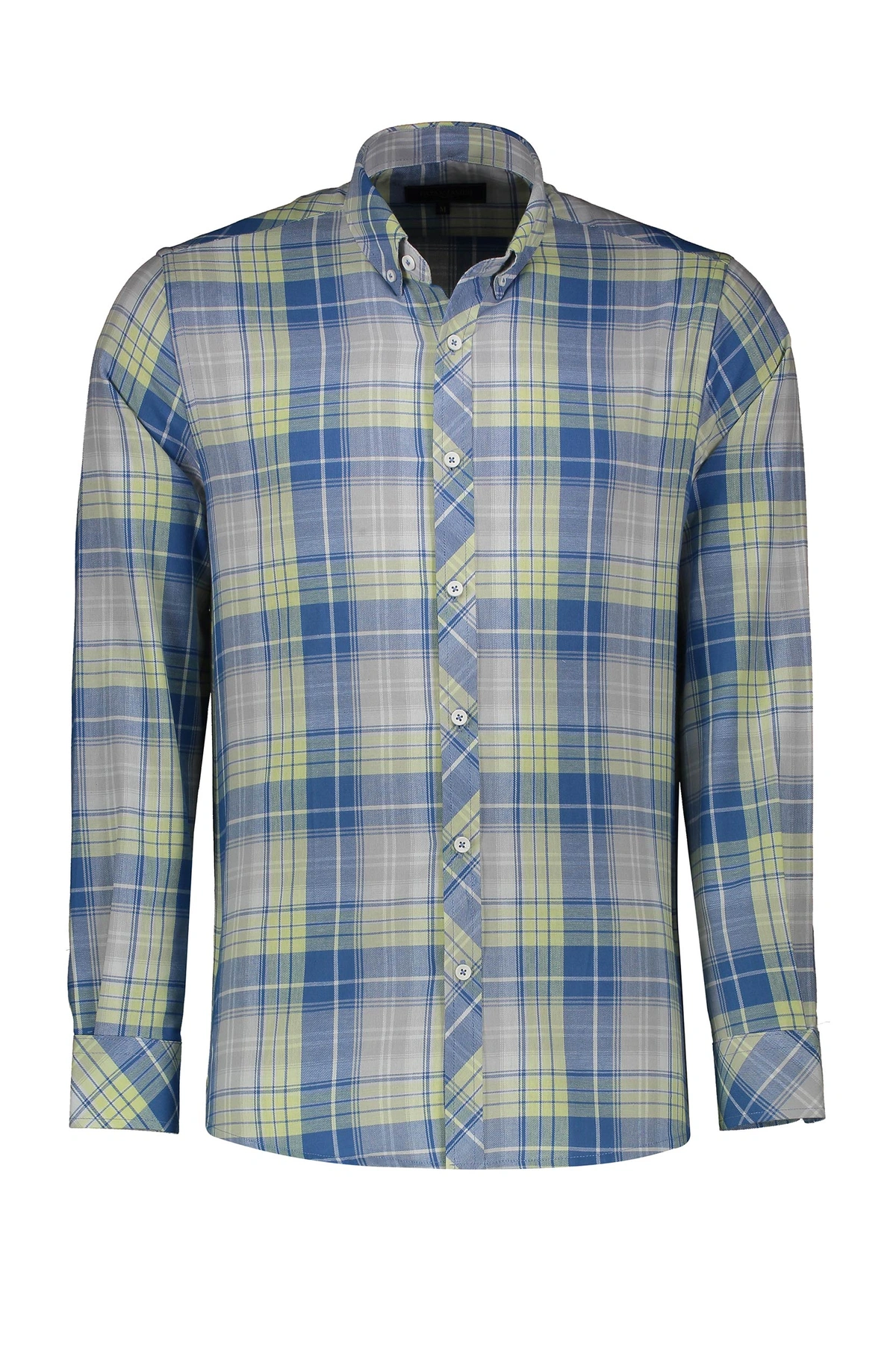 پیراهن آستین بلند مردانه طرح چهارخانه استایل رگولار ، پیراهن های پاتن جامه در طرح های متنوع و مختلف.