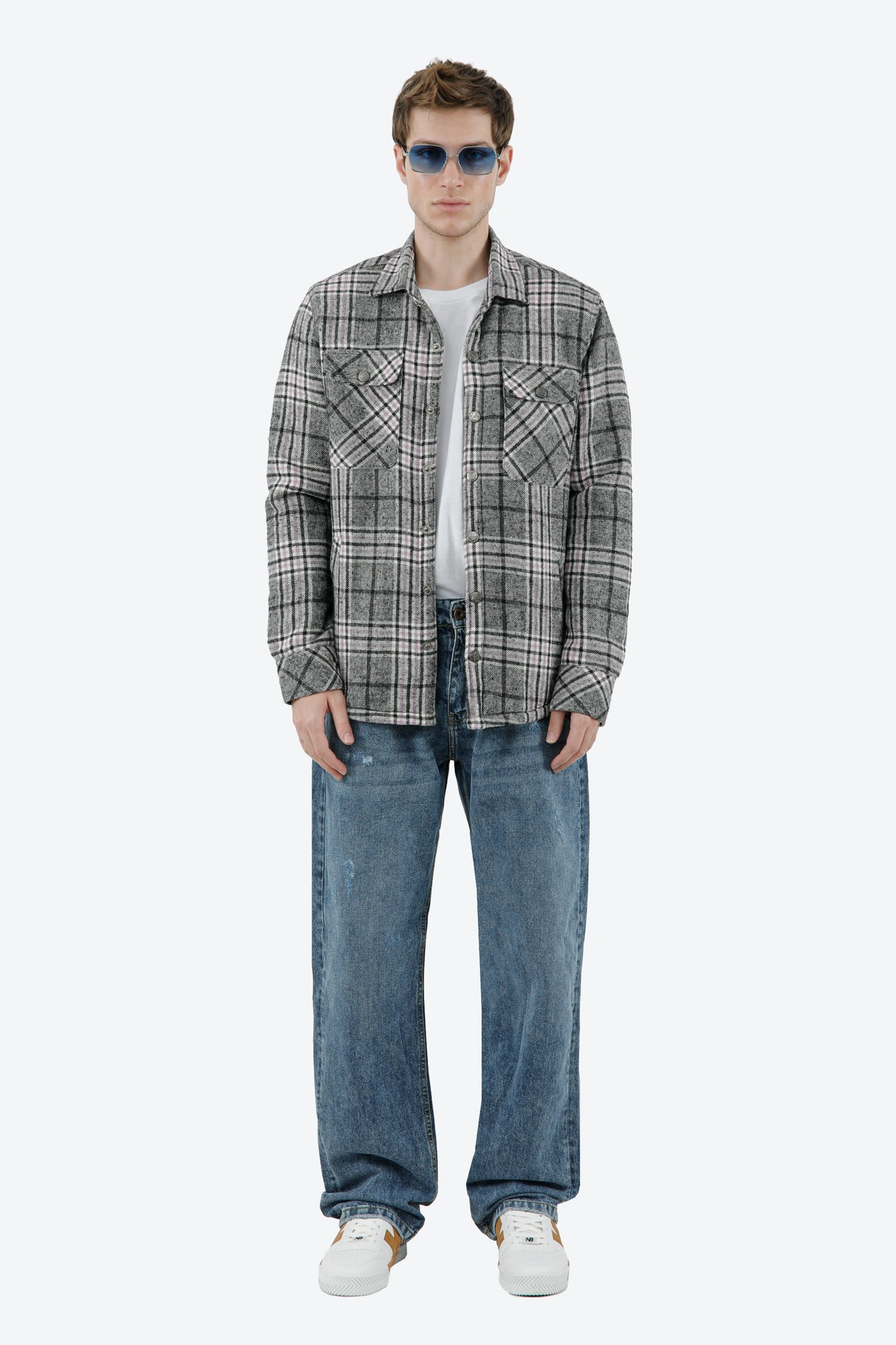 کاپشن پیراهنی چهارخانه مردانه ، کاپشن با آستری کرکی تدی خرید آسان و ارسال رایگان. 