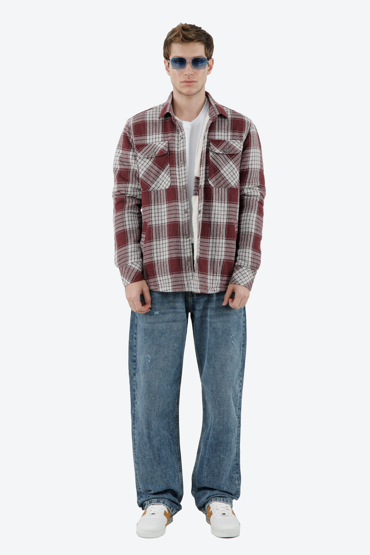 کاپشن پیراهنی چهارخانه مردانه ، کاپشن با آستری کرکی تدی خرید آسان و ارسال رایگان. 