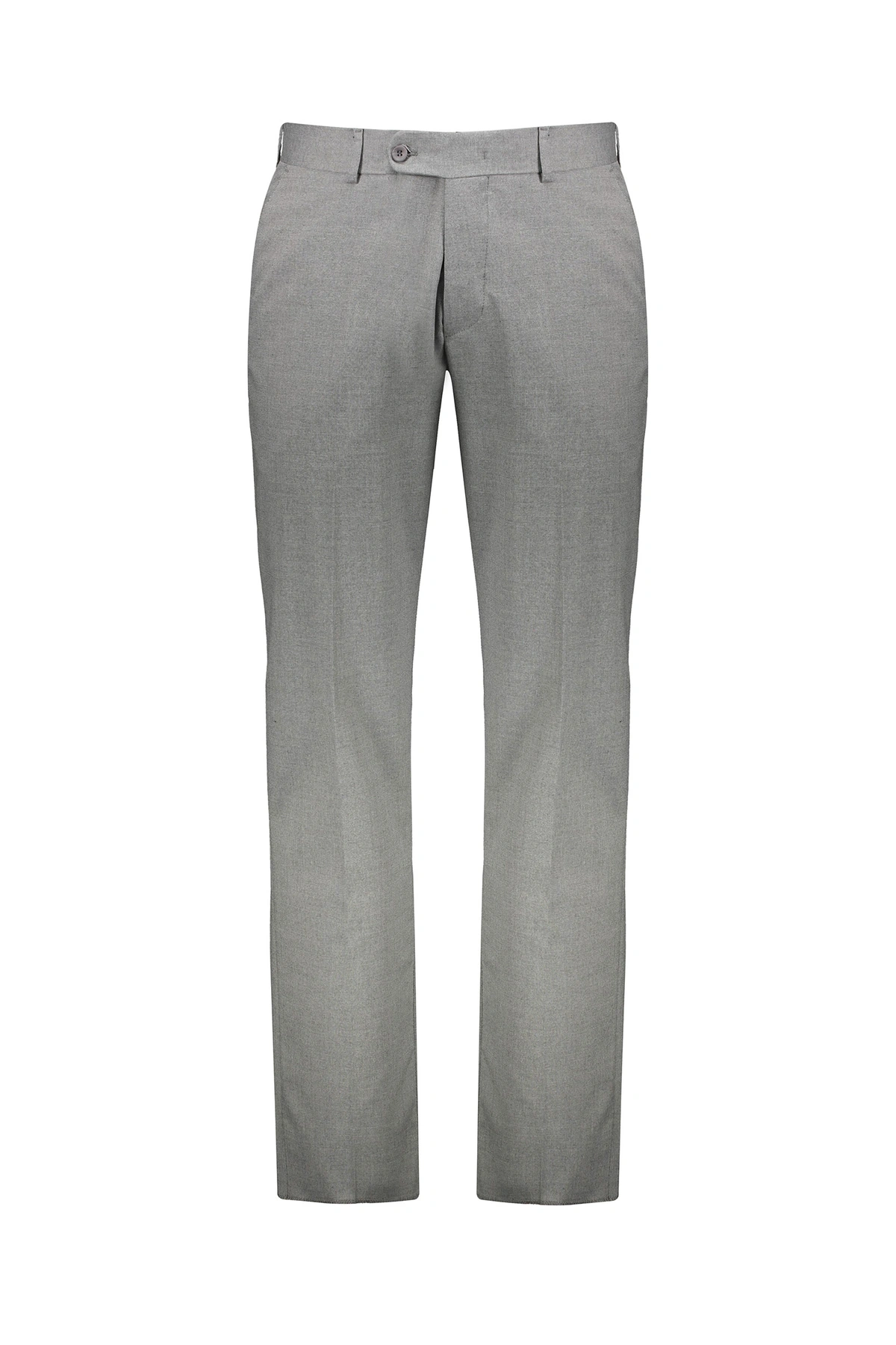 شلوار فاستونی مردانه رنگ طوسی ، جنس شلوار پارچه ای پلی استر پشم از برند پاتن جامه.