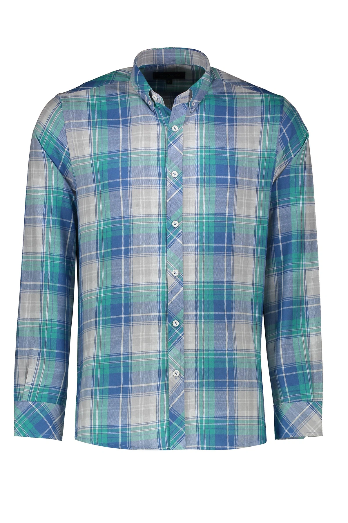 پیراهن آستین بلند مردانه طرح چهارخانه استایل رگولار ، پیراهن های پاتن جامه در طرح های متنوع و مختلف.