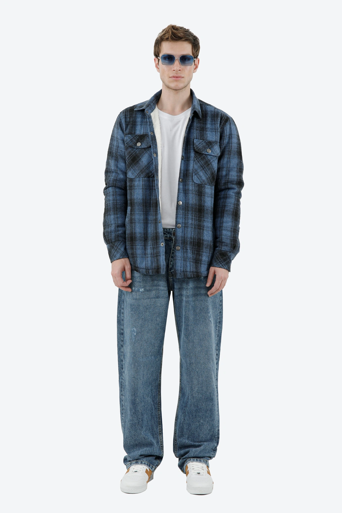 کاپشن پیراهنی چهارخانه مردانه ، کاپشن با آستری کرکی تدی خرید آسان و ارسال رایگان. 