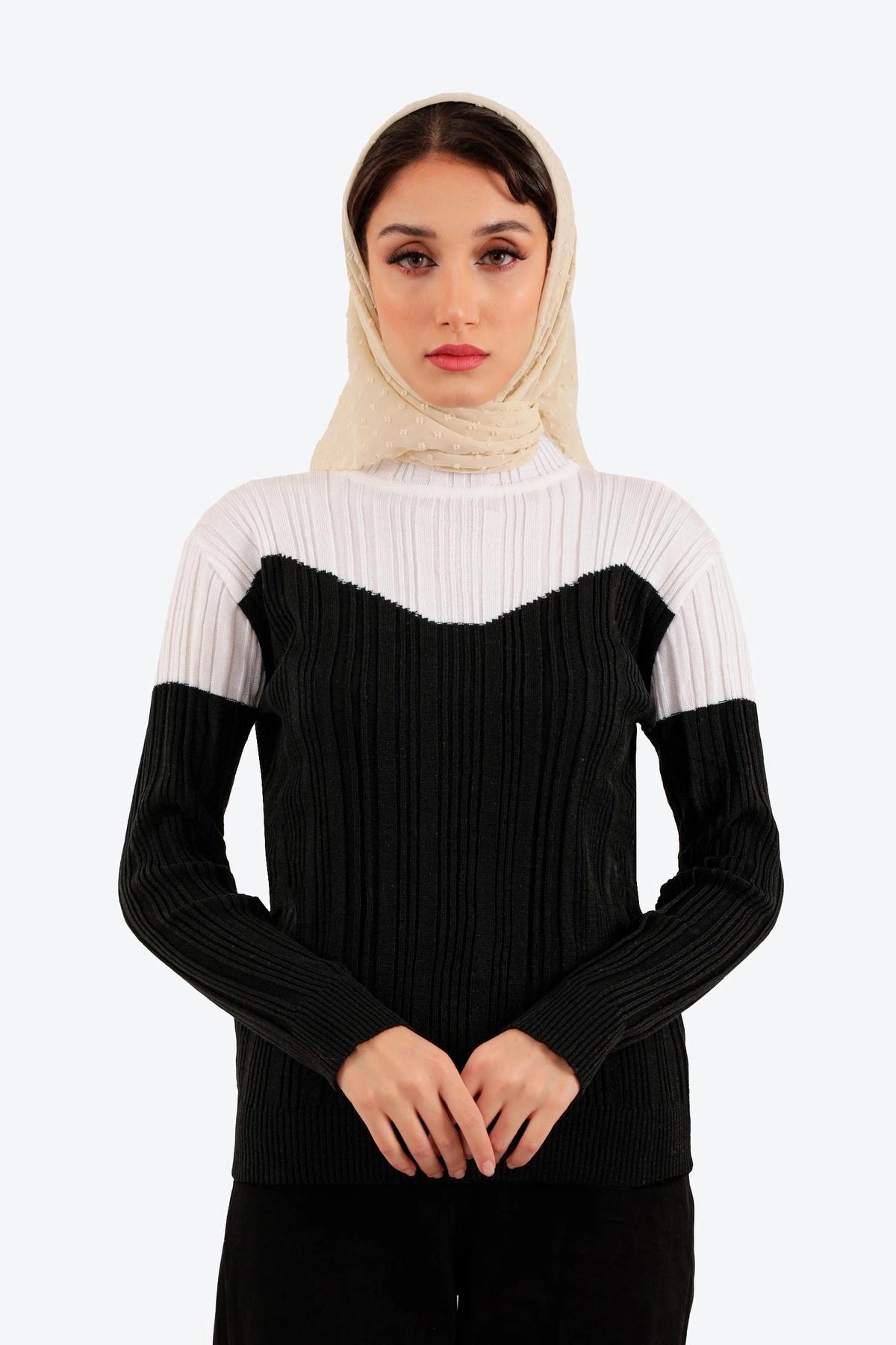 خرید بلور بافت زنانه بسیار گرم فری سایز از برند پاتن جامه ارسال رایگان.