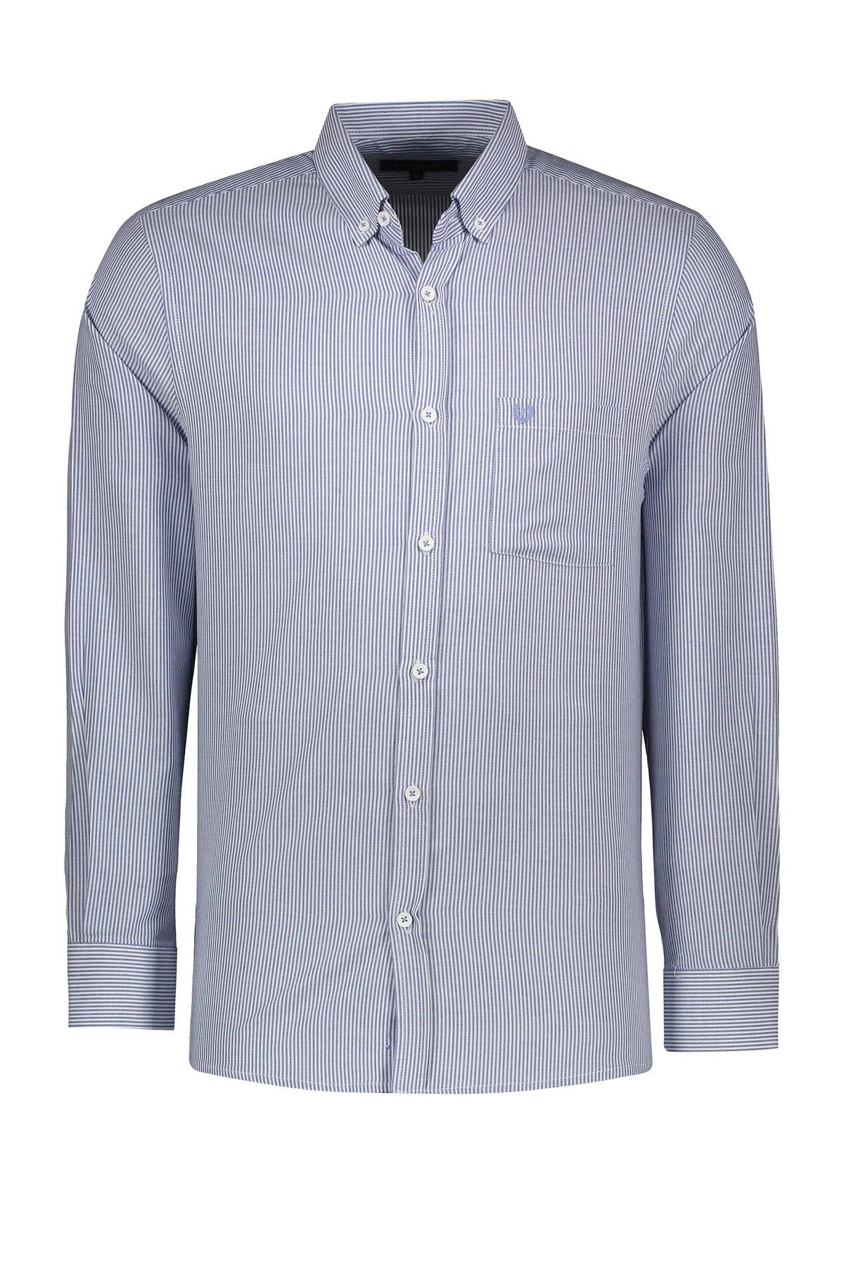 خرید پیراهن آستین بلند مردانه از برند پاتن جامه. ارسال رایگان پیراهن به سراسر کشور.