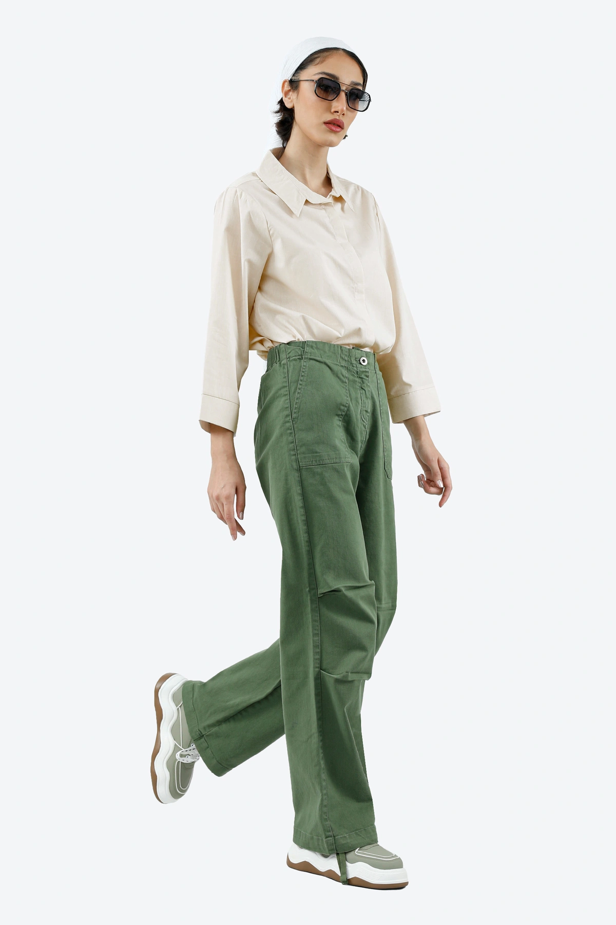 شومیز پیراهن زنانه بزند پاتن جامه. پیراهن زنانه رنگ نخودی کم رنگ خرید آنلاین و ارسال رایگان لباس زنا