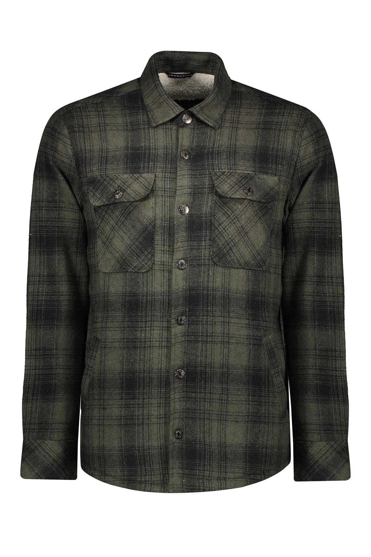 کاپشن پیراهنی چهارخانه مردانه ، کاپشن با آستری کرکی تدی خرید آسان و ارسال رایگان. 