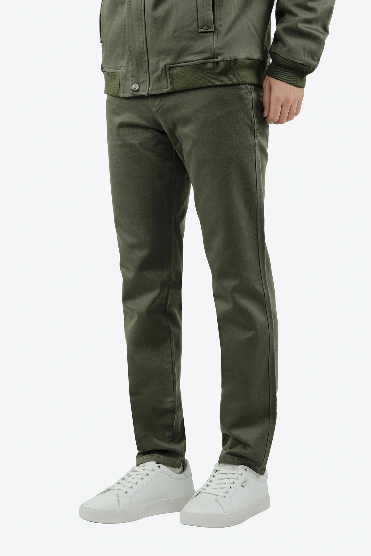 شلوار کتان ضخیم مردانه استایل راسته دمپا معمولی ، خرید از فروشگاه آنلاین پاتن جامه.