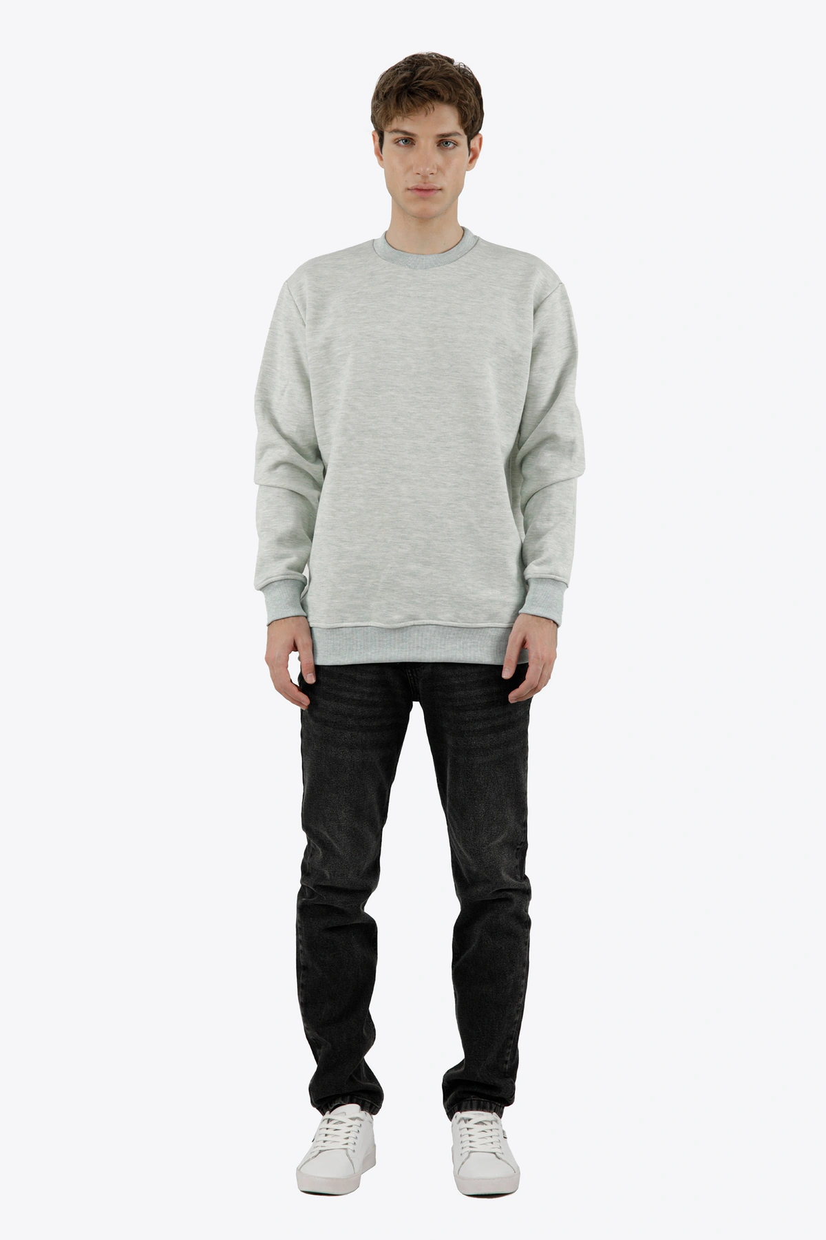 خرید تیشرت آستین بلند دورس مردانه ، تیشرت آستین بلند یقه گرد کشبافت تولید برند پاتن جامه.