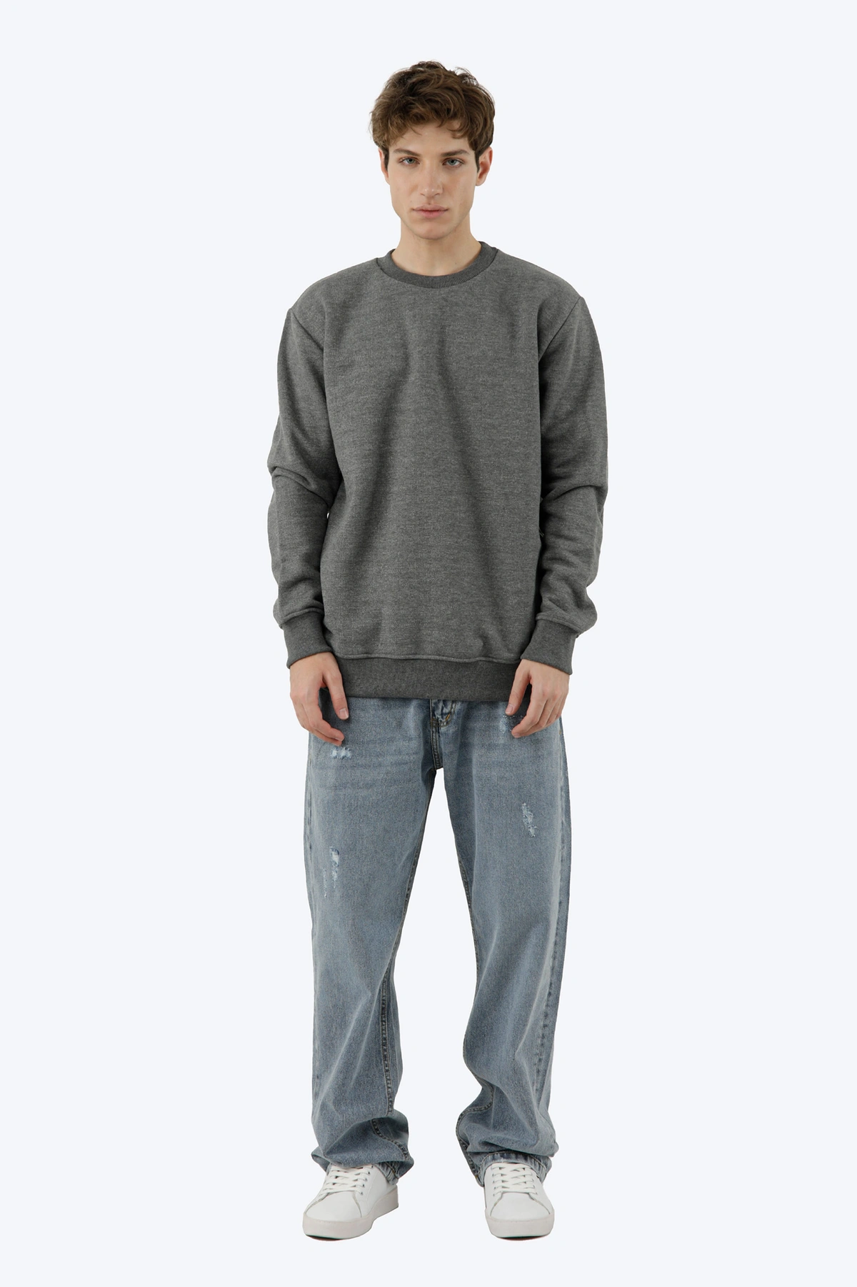 خری تیشرت آستین بلند مردانه جنس دورس رنگ ذغالی بصورت آنلاین و ارسال رایگان و سریع