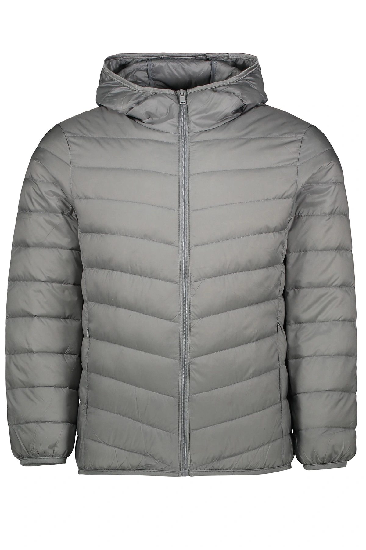 خرید کاپشن مردانه شمعی مشکی پفی ، با ضخامت پایین کاپشن ضد آب و بادگیر از برند پاتن جامه. 