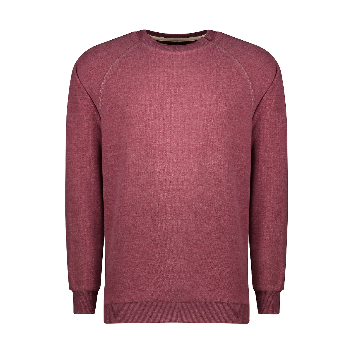 سویشرت آستین رگلان قرمز روشن مردانه تولید پاتن جامه می باشد. جنس پارچه سلانیک پلی استر پنبه می باشد.