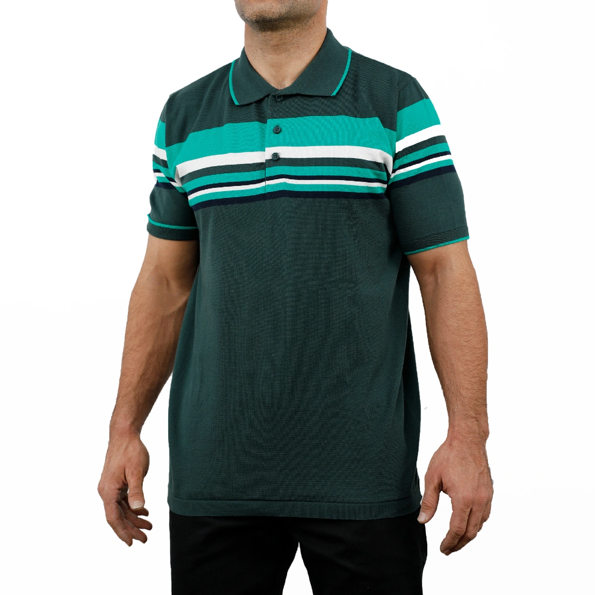 خرید پلیور آستین کوتاه مردانه صد در صد پنبه. پلیور آستین کوتاه نخی طرح دار.  جنس تیشرت بافت (صد در ص