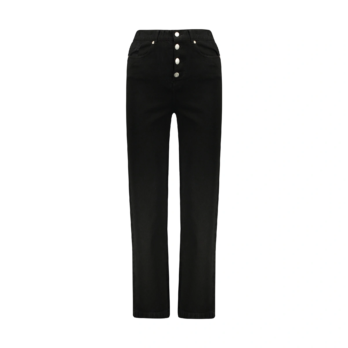 شلوار بگ زنانه مشکی تولید پاتن جامه می باشد. شلوار استایل بگ (گشتاد) پشت کمر کشدار می باشد. جنس شلوا