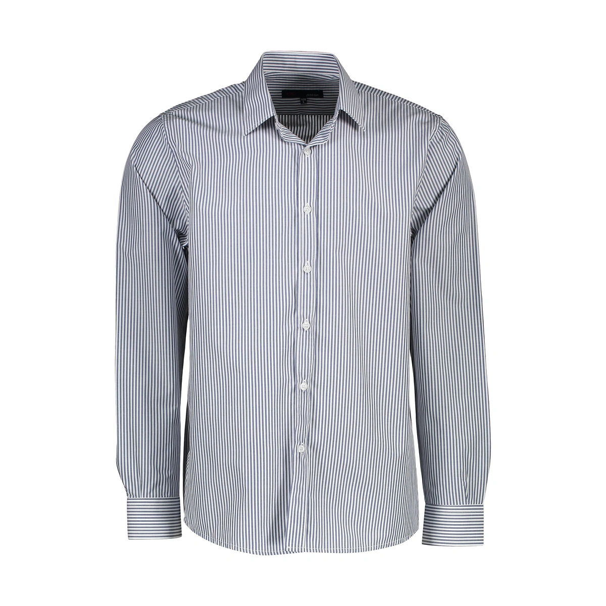 خرید پیراهن آستین بلند مردانه صد در صد پنبه تولید پاتن جامه می باشد. پیراهن نخی آستین بلند طرح راه ر