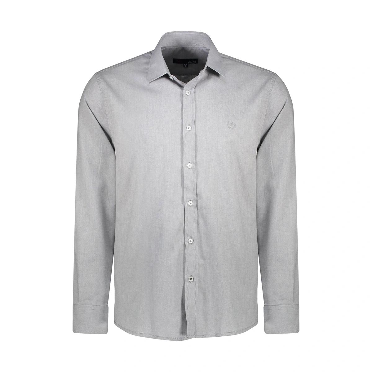 خرید پیراهن کلاسیک (زیر کتی)  آستین بلند مردانه تولید پاتن جامه می باشد. جنس پارچه پنبه پلی استر (آک