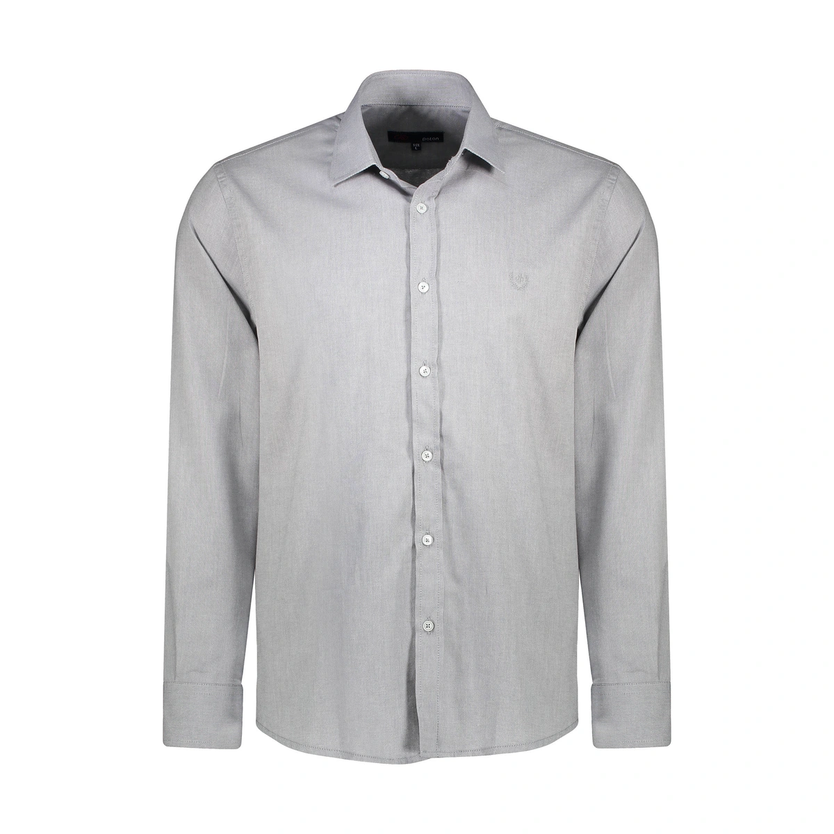 خرید پیراهن کلاسیک (زیر کتی)  آستین بلند مردانه تولید پاتن جامه می باشد. جنس پارچه پنبه پلی استر (آک