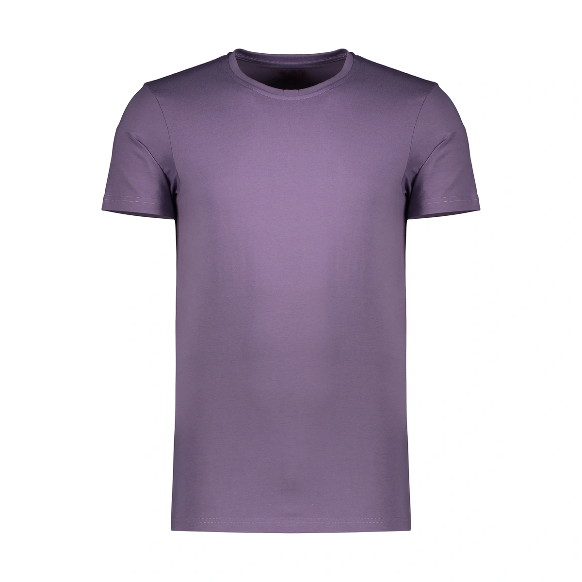 خرید تیشرت آستین کوتاه مردانه از فروشگاه اینترنتی پاتن جامه. تی شرت نخی مردانه ساده رنگ بنفش قیمت من