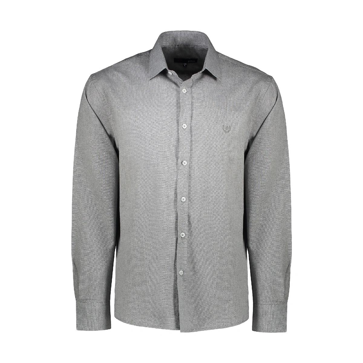 خرید پیراهن کلاسیک (زیر کتی)  آستین بلند مردانه تولید پاتن جامه می باشد. جنس پارچه پنبه پلی استر (آک