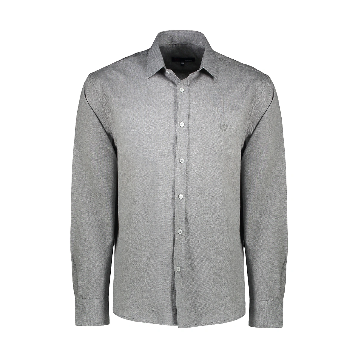 خرید پیراهن کلاسیک (زیر کتی)  آستین بلند مردانه تولید پاتن جامه می باشد. جنس پارچه پنبه پلی استر (آک