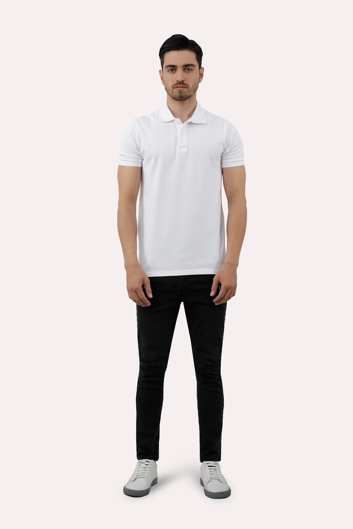 خرید پولو شرت آستین کوتاه مردانه پاتن جامه. قیمت پولو شرت جودون مردانه صد در صد پنبه قد تا روی باسن 