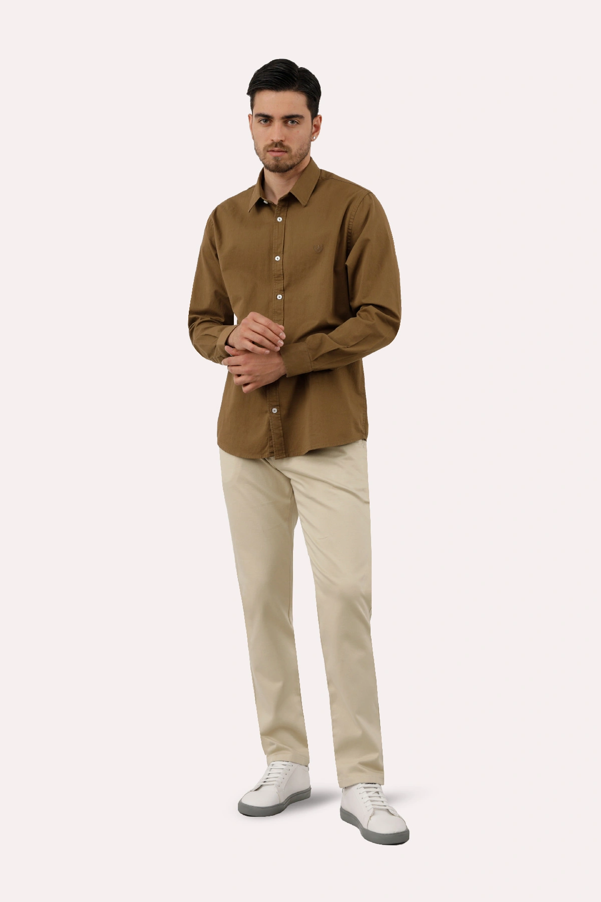 خرید پیراهن کتان مردانه پاتن جامه . قیمت پیراهن آستین بلند از فروشگاه اینترنتی پاتن جامه. 