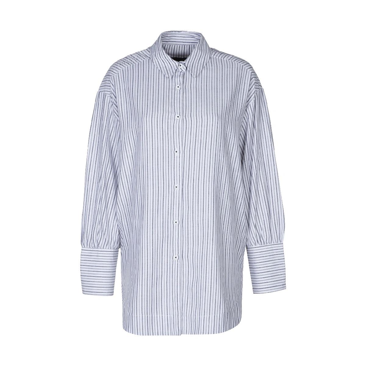 خزید شومیز زنانه فروشگاه اینترنتی پاتن جامه. شومیز آزاد راه راه زنانه. 