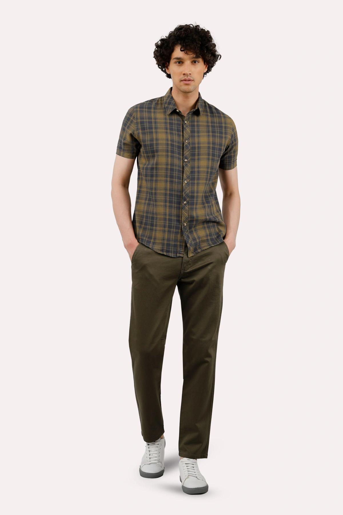 خرید پیراهن آستین کوتاه مردانه از فروشگاه اینترنتی پاتن جامه. قیمت پیراهن مردانه پاتن جامه.