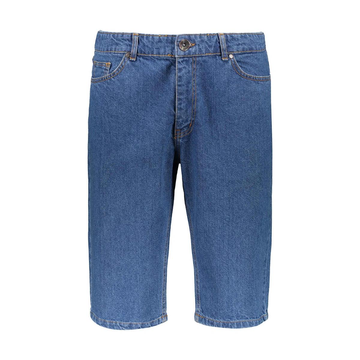 خرید شلوارک جین مردانه پاتن جامه. شلوارک بلند از فروشگاه اینترنتی پاتن جامه. قیمت شلوارک مردونه. 