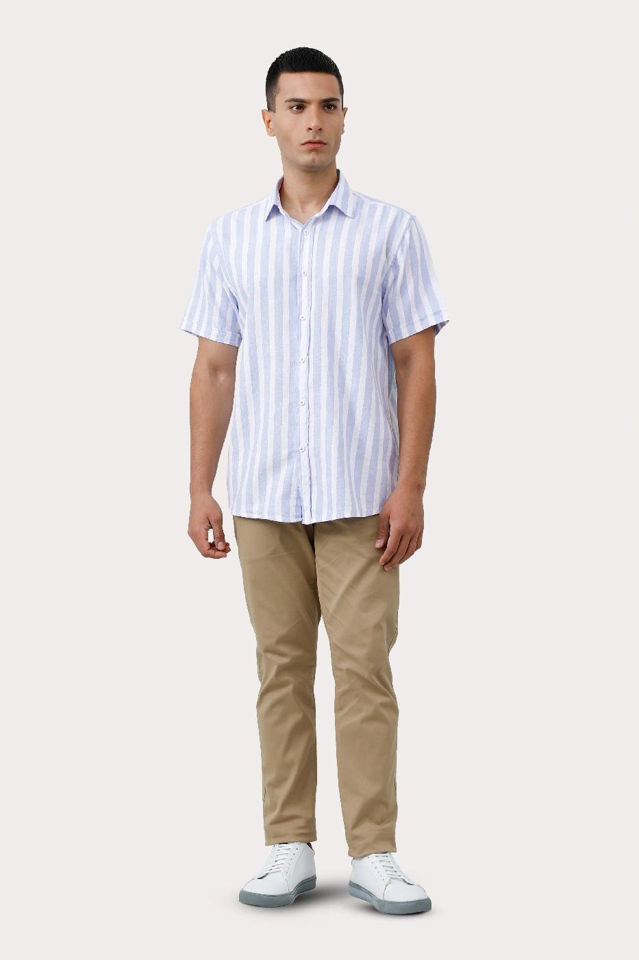 خرید پیراهن آستین کوتاه مردانه پاتن جامه. بهترین قیمت پیراهن مردانه. فروشگاه اینترنتی پاتن جامه. 