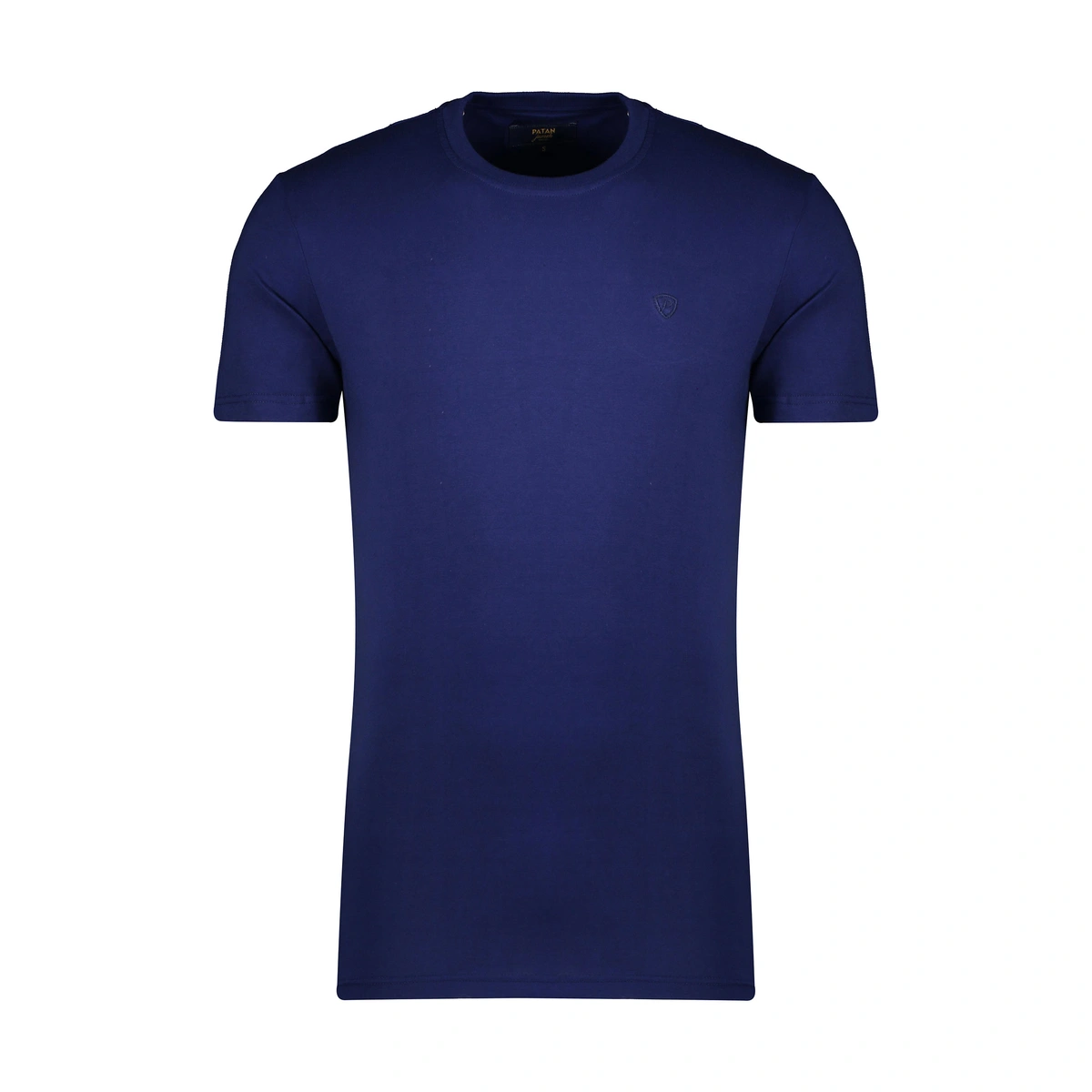 تی شرت آستین کوتاه مردانه مدل ساده آبی نفتی از فروشگاه آنلاین پاتن جامه. 