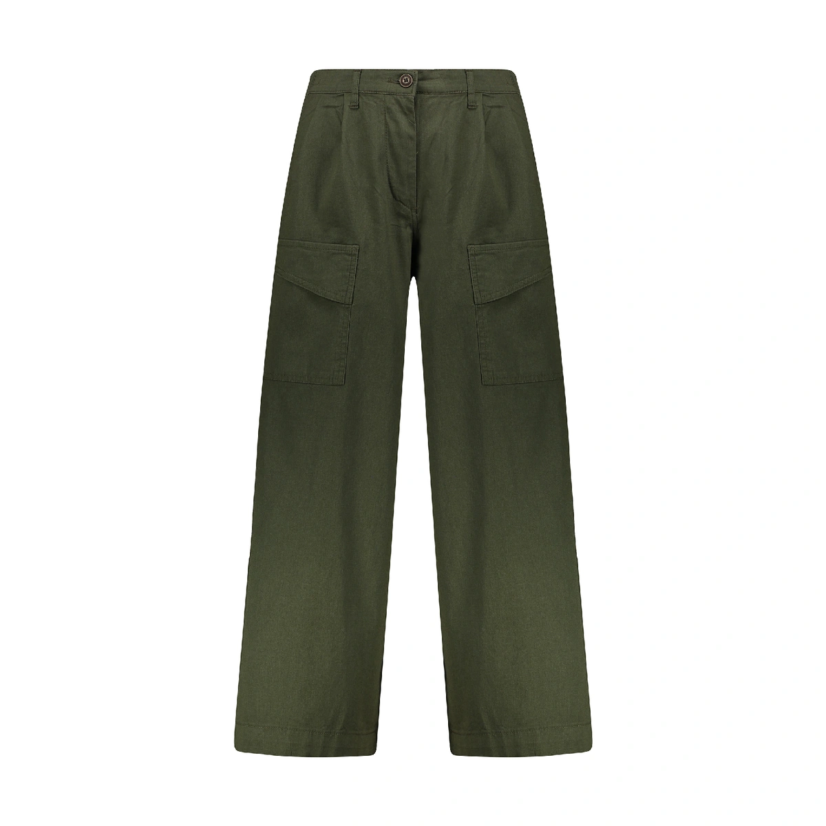 دامن شلواری زنانه پاتن جامه سبز تیره. شلوار مدل بگ خرید آنلاین پاتن جامه