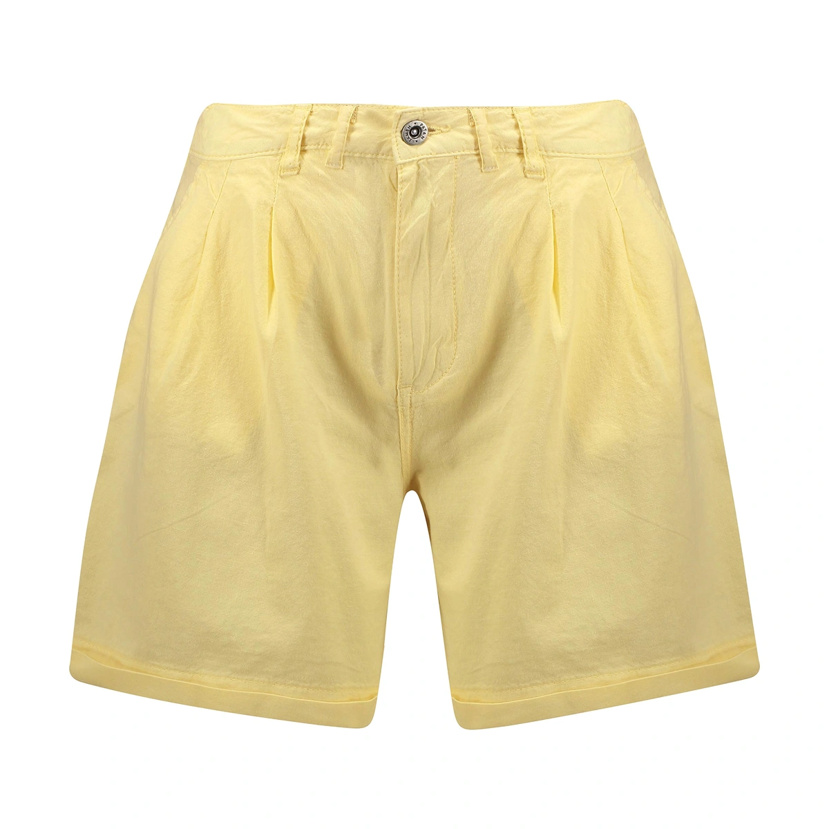 شلوارک زنانه کتان قد تا روی زانو خرید از فروشگاه آنلاین پاتن جامه. 