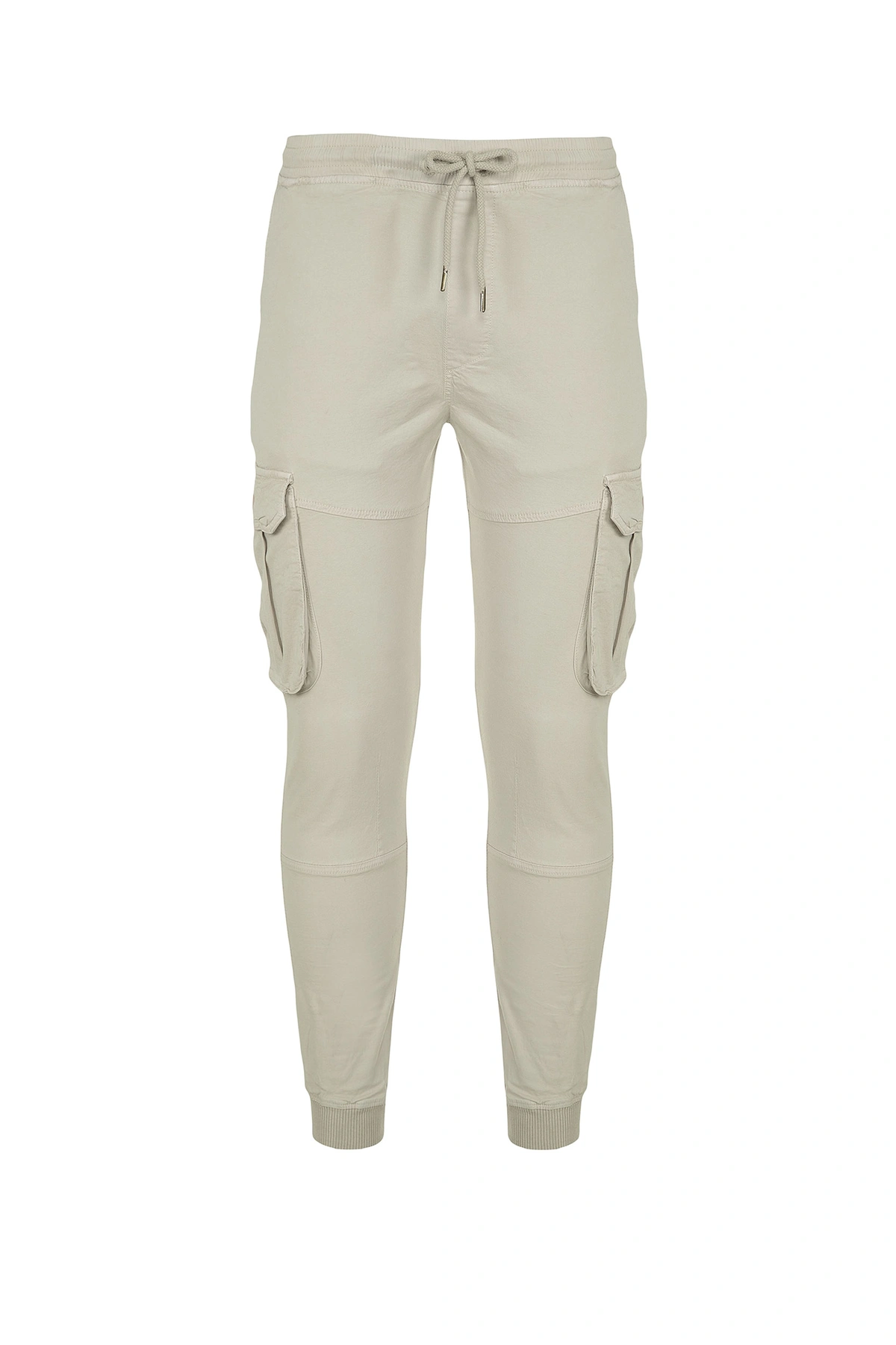 شلوار شیش جیب مردانه رنگ کرم برند پاتن جامه مدل شش جیب. 