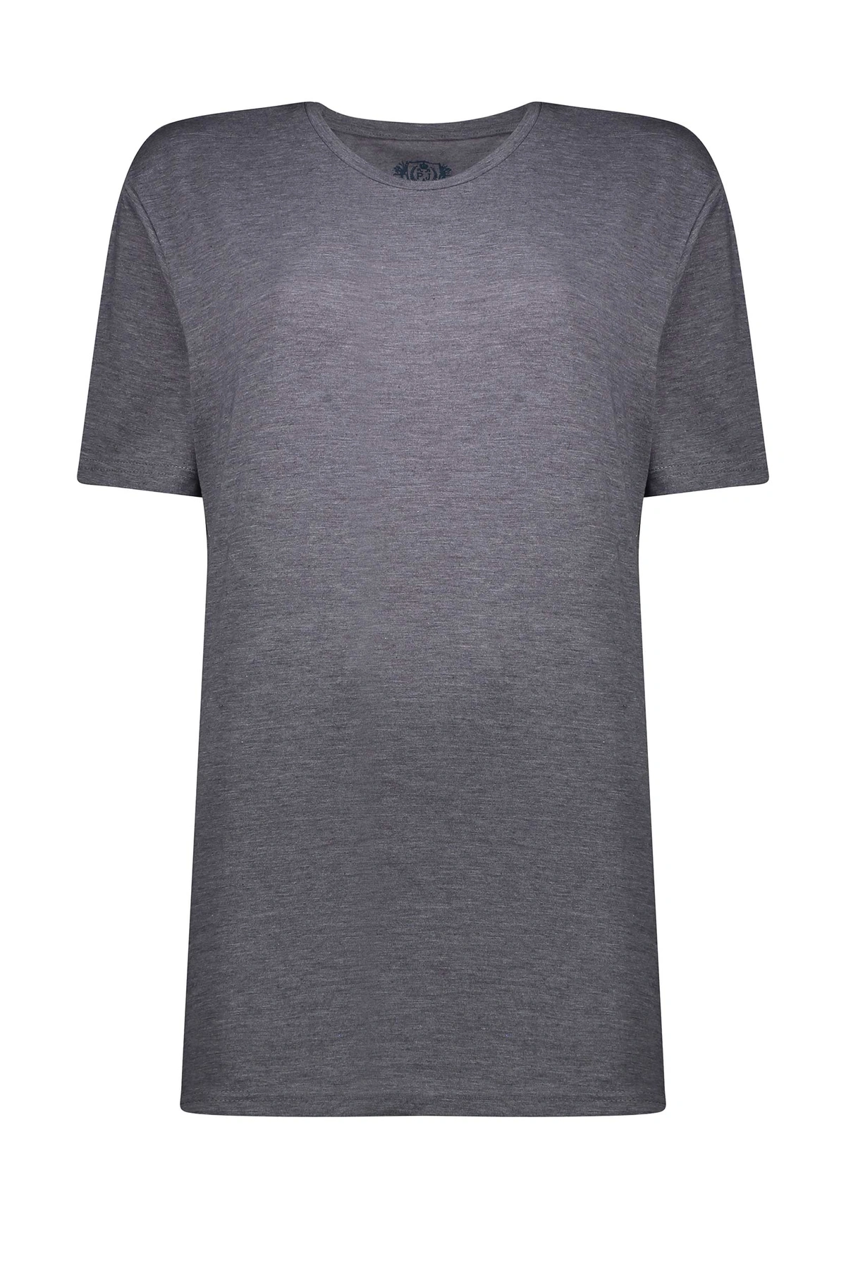 تیشرت بسیک آستین کوتاه مردانه از برند پاتن جامه رنگ طوسی