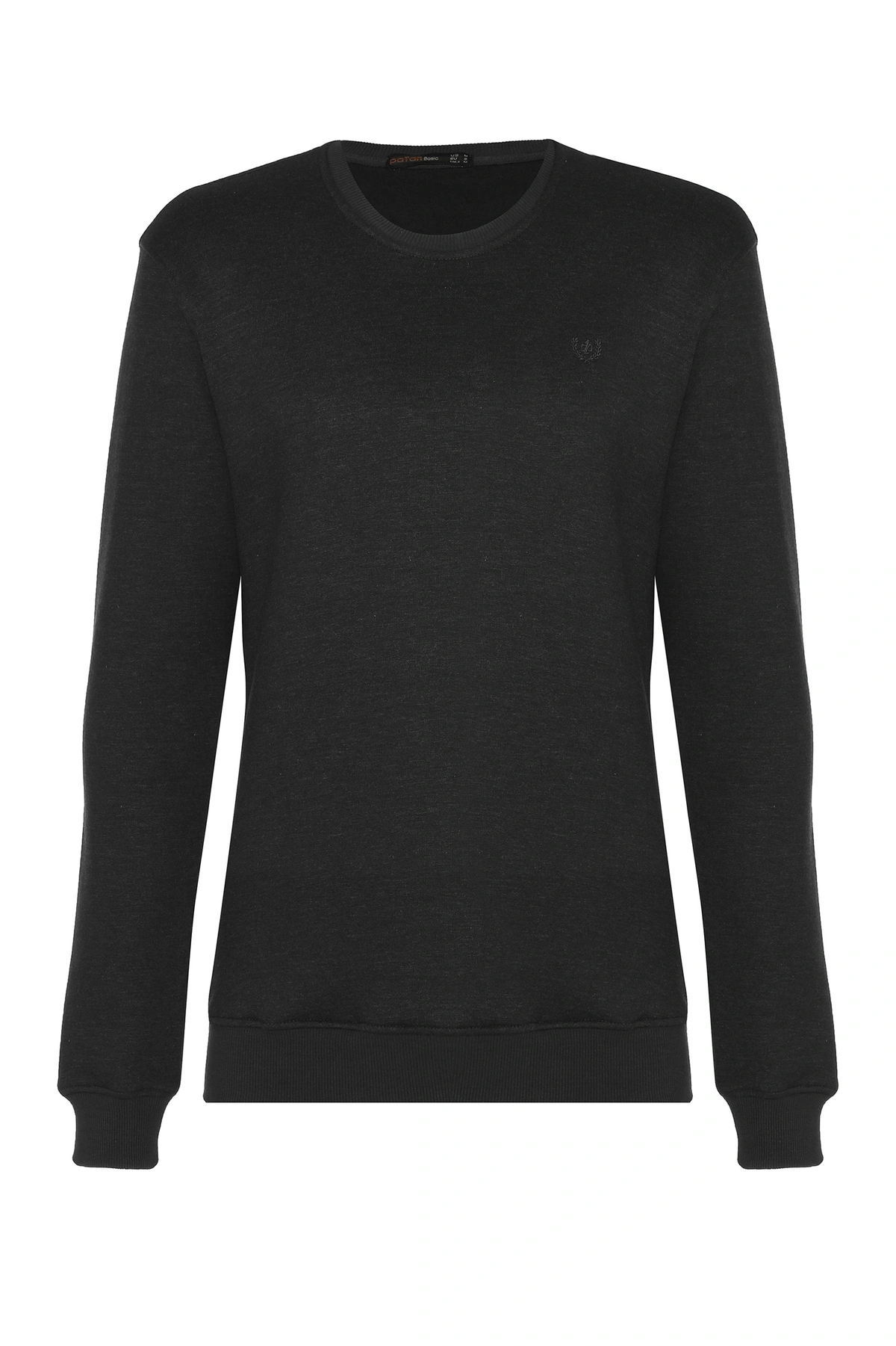 تیشرت آستین بلند مردانه مناسب فصول سرد رنگ مشکی برند پاتن جامه. 