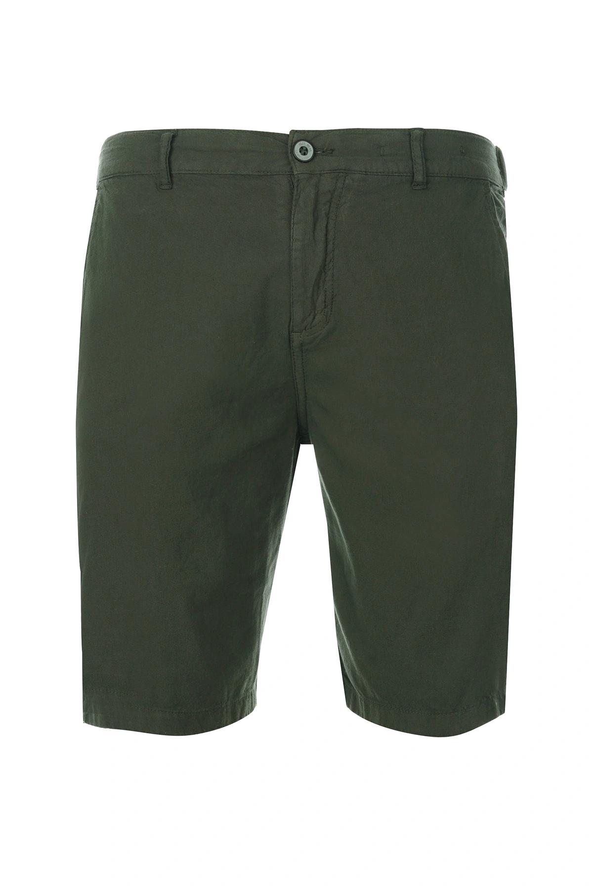 خرید آنلاین شلوارک مردانه صد در صد کتان با ارسال رایگان و تحویل سریع از برند پاتن جامه.