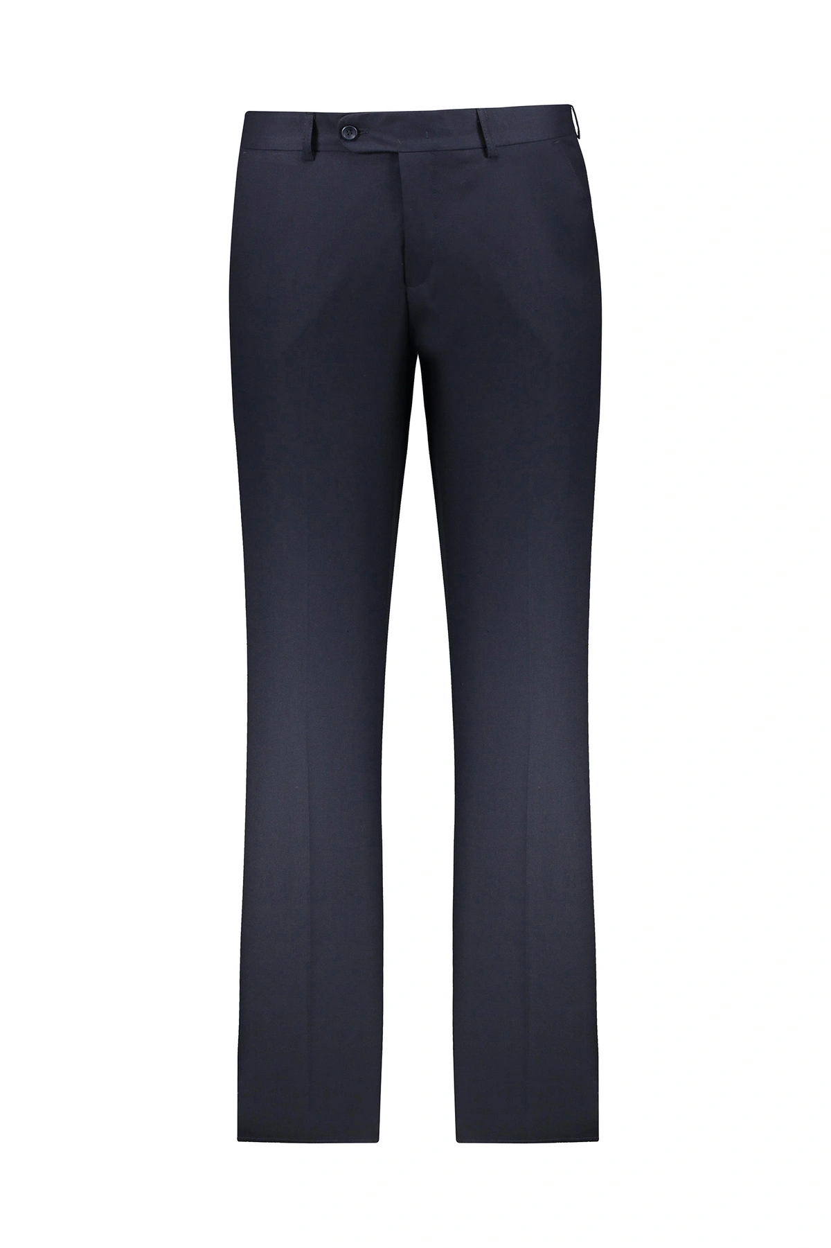 شلوار پارچه ای مردانه استایل راسته ، شلوار پارچه ای اداری رسمی رنگ سرمه ای خرید آنلاین و ارسال رای