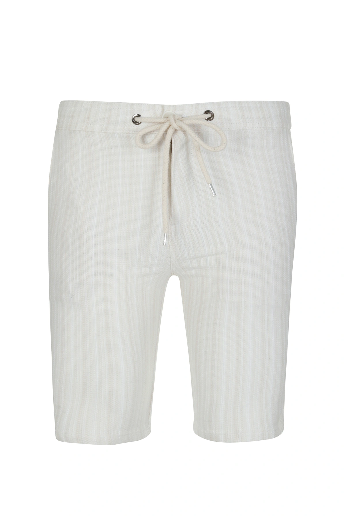 خرید شلوارک لینن مردانه کمر کشدار ، قد تا روی - بالای زانو می باشد. خرید آسان و ارسال رایگان. 