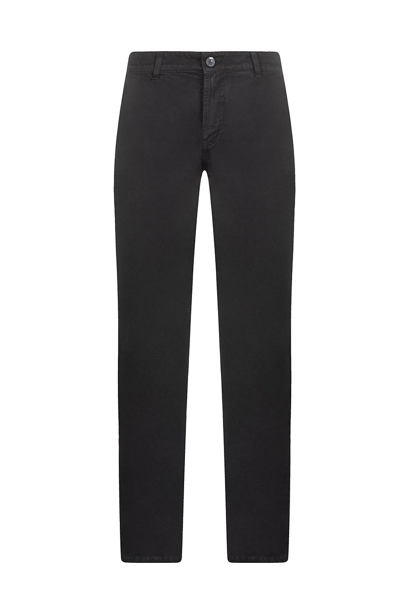 شلوار کتان مردانه مدل راسته رنگ مشکی