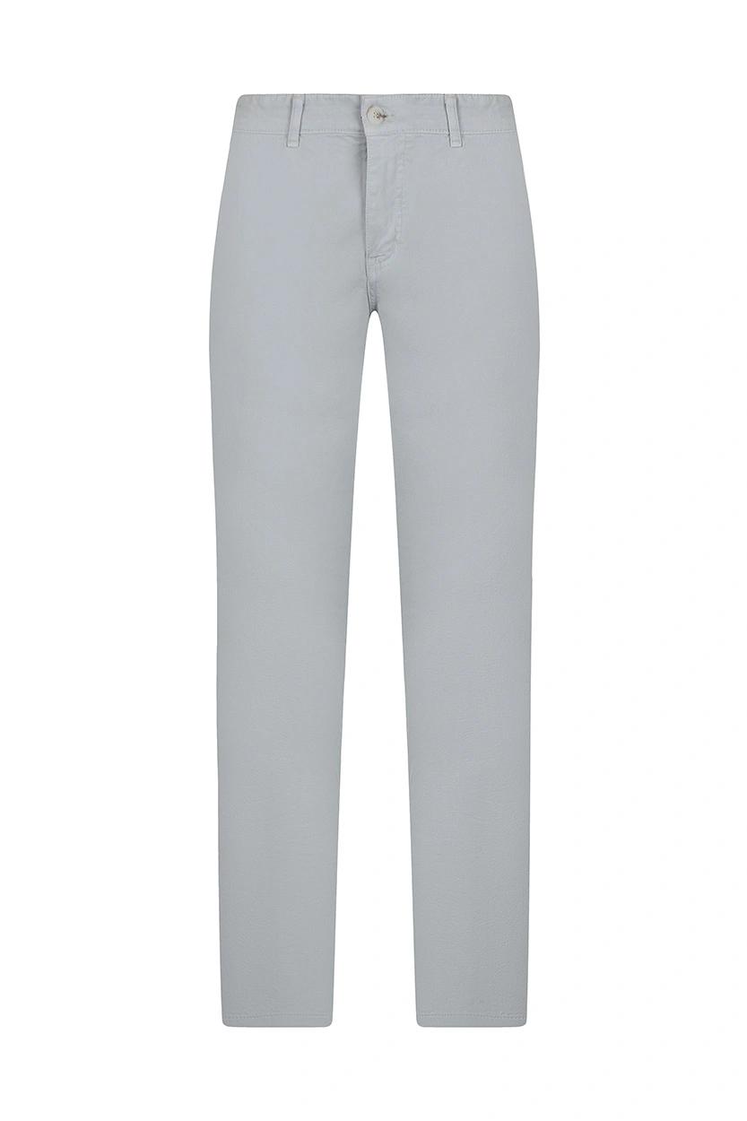 شلوار کتان مردانه مدل راسته رنگ طوسی روشن