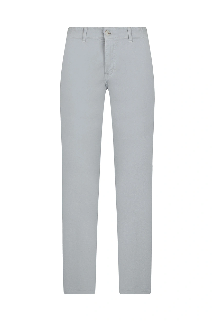 شلوار کتان مردانه مدل راسته رنگ طوسی روشن