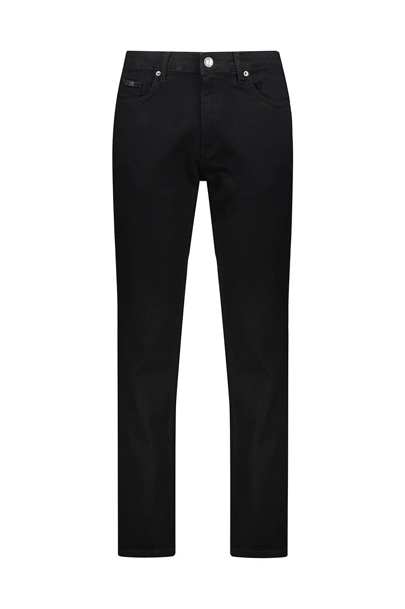 شلوار جین مردانه مدل راسته رنگ مشکی