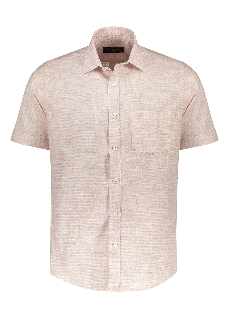 پیراهن آستین کوتاه کلاسیک مردانه خنک