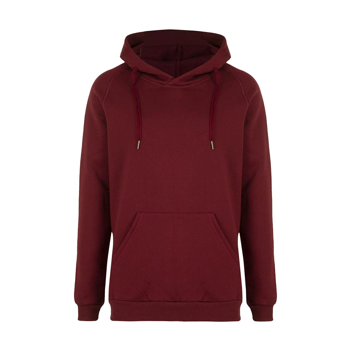 هودی مردانه آستین رگلان قرمز رنگ کلاه دار پارچه دورس قد 70 سانتیمتر پنبه ساخت ایران تولید پاتن جامه 