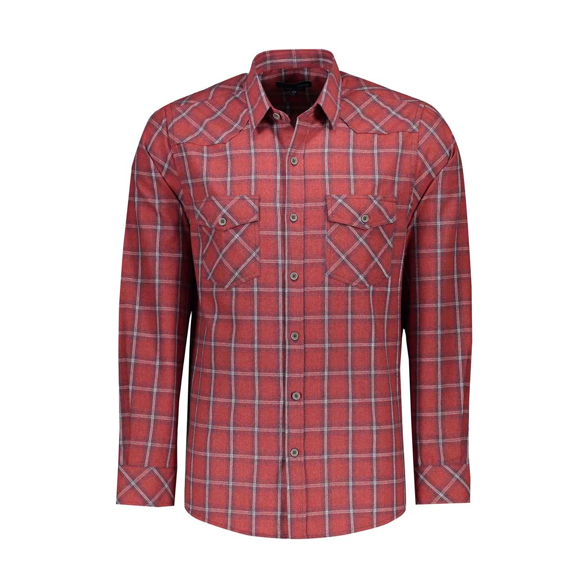 خرید پیراهن پشمی مردانه تولید پاتن جامه می باشد. پیراهن پشمی طرح چهارخانه.