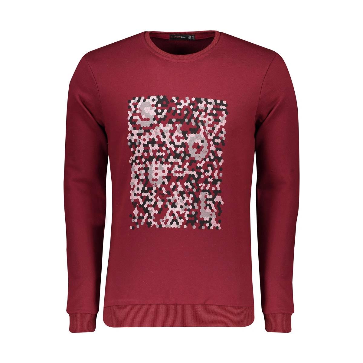 تیشرت یقه گرد - آستین بلند - مردانه - جلوچاپدار - جلو بسته - ساخت ایران - تولید (برند ) پاتن جامه - 