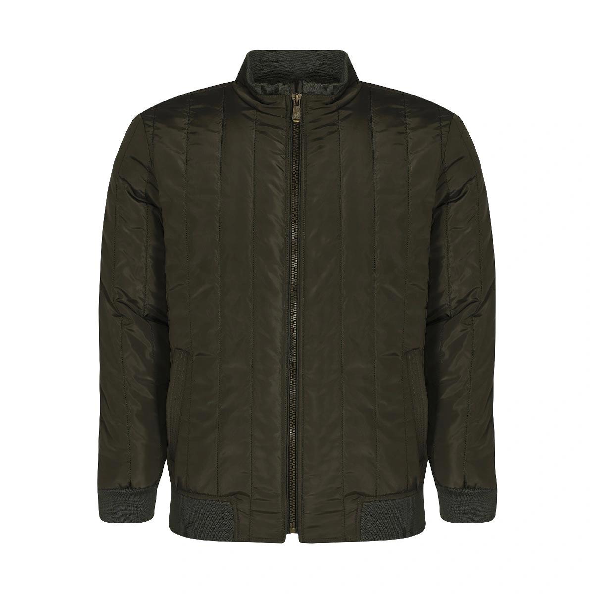 کاپشن مردانه شمعی یقه کشبافت / آستین و کمر کشباقت. تولید شرکت پاتن جامه می باشد. جسن پارچه پلی استر 