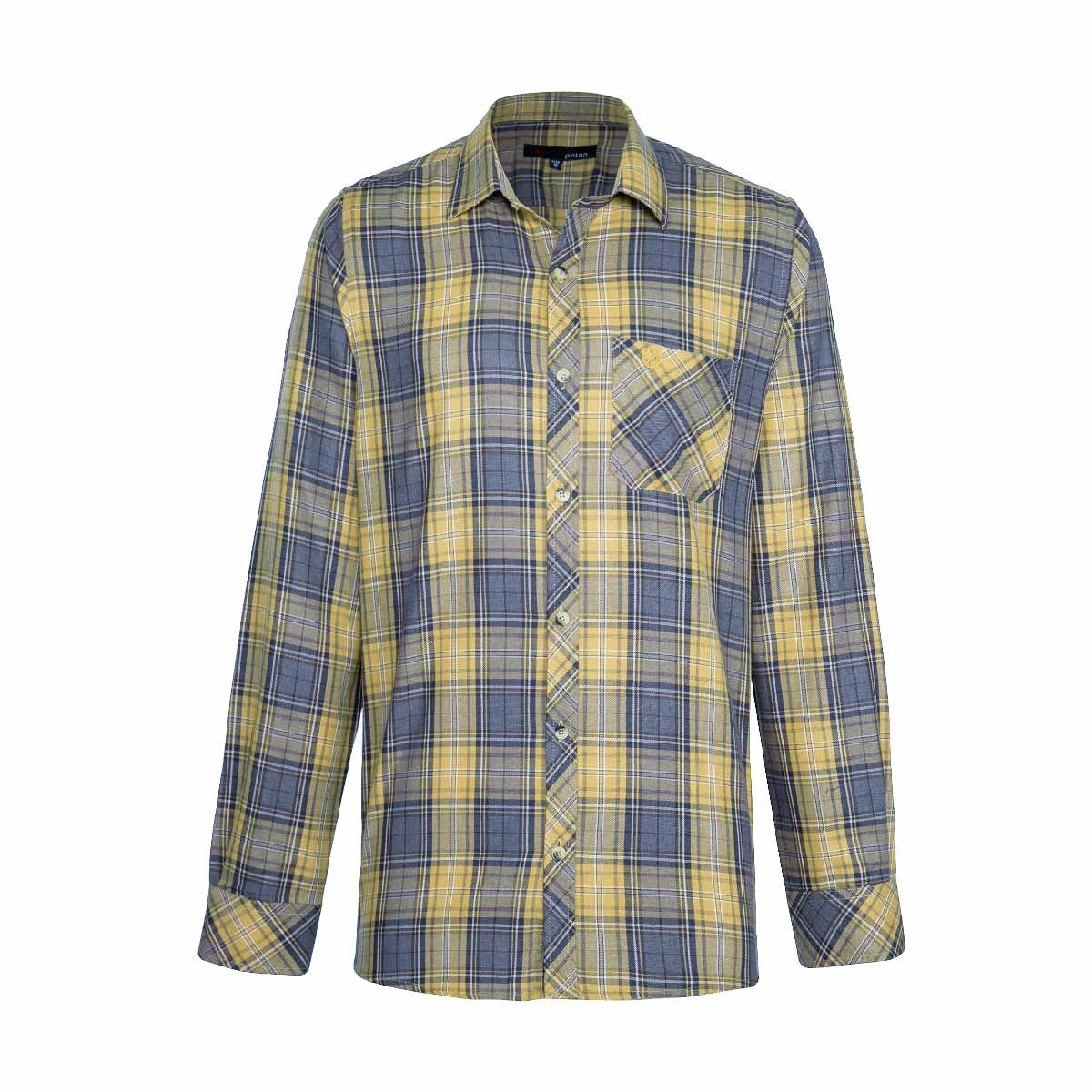 پیراهن اداری رسمی مردانه آستین بلند. مدل چهارخانه خرید از پاتن جامه. 