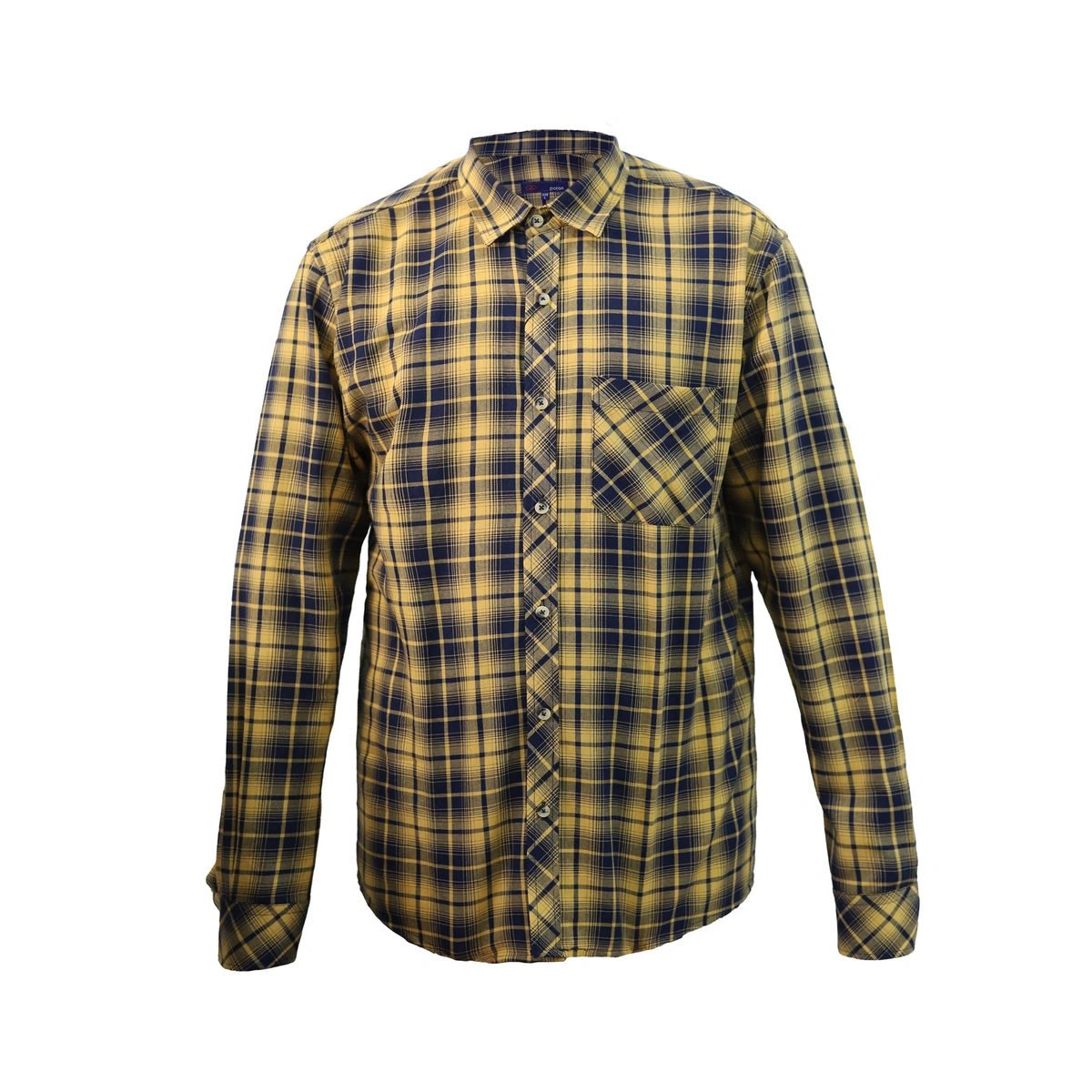 خرید پیراهن آستین بلند مردانه طرح چهارخانه مدل REGUALR. 